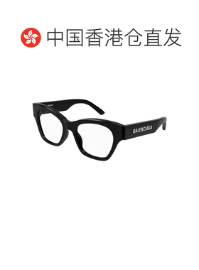 1h可退 香港直邮BALENCIAGA 女士眼镜 BB0263O001 AW2025 黑色