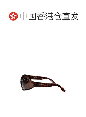 香港直邮BALENCIAGA 男士太阳镜 BB0314S002 CO 棕色 Sunglasses