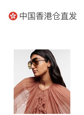 香港直邮Chloe 蔻依 女士 Aly 方框太阳眼镜 grey灰色 舒适时尚