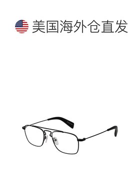 自营Yohji Yamamoto男式光学镜框-黑色 美国奥莱直发