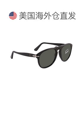 自营Persol Crystal Green Pilot Men's Sunglasses PO0649 9531