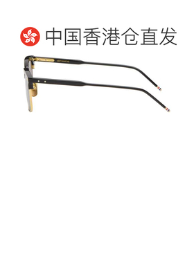 1h可退 香港直邮Thom Browne 汤姆 布朗 男士 黑色 Acetate & Tit