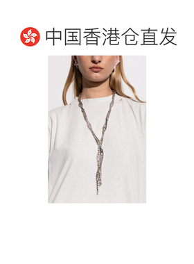 香港直邮BALENCIAGA 女士项链 835699TZ64S1404 SS2026 银色水晶