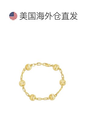 自营 sterling foreverRaffaella 手链 - 金 美国奥莱直发