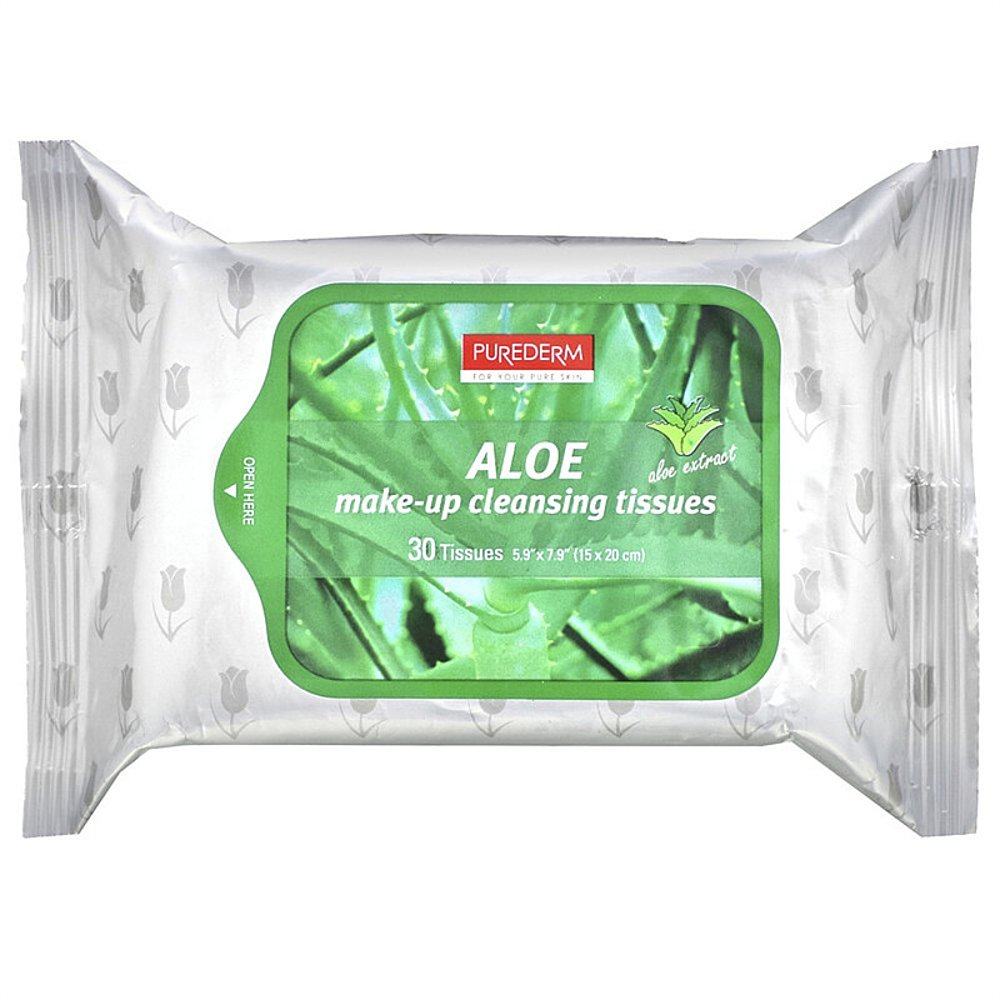 香港直发Purederm静美芦荟化妆清洁纸巾清爽舒适清透保湿30片,淘宝优惠券,粉丝福利购,淘宝优惠卷