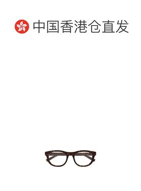 香港直邮GUCCI 男士眼镜 GG1929O002 AW2025 棕色 织带眼镜古驰