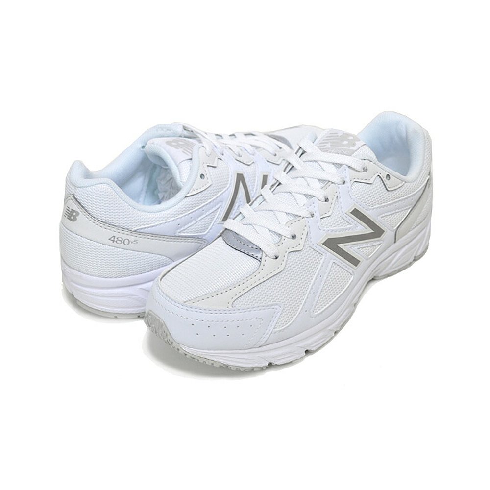 自营｜NEW BALANCE W480KW5宽度 4E白色女士运动鞋宽幅跑步鞋-图0