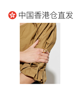 香港直邮CHLOÉ 女士戒指 CH26UJR06CB79DC CO 金色 火烈鸟造型戒