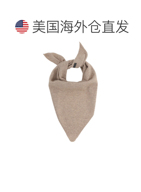 自营brunello cucinelli羊绒Foulard，精细针织纹理和打 美国奥