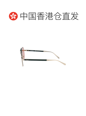 香港直邮Salvatore Ferragamo 菲拉格慕 女士 浅金色金属太阳眼镜