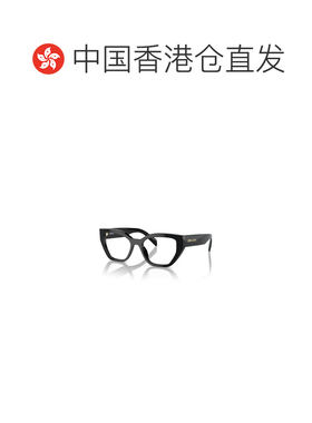 1h可退 香港直邮PRADA 女士眼镜 PRA16V16K1O1 CO 黑色 矩形平光