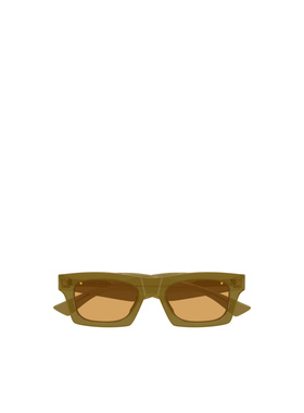 BOTTEGA VENETA 男士眼镜 BV1457S005 AW2025 棕色