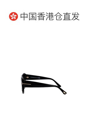1h可退 香港直邮潮奢 Tom Ford 汤姆 福特 女士 黑色醋纤太阳眼镜
