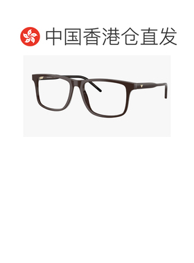 香港直邮EMPORIO ARMANI 男士眼镜 EA32576255 AW2025 黑色