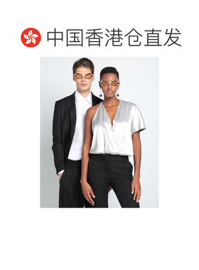 1h可退 香港直邮潮奢 Marni 玛尼 女士 太阳眼镜 white白色 舒适