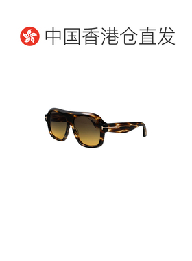 香港直邮TOM FORD 女士太阳镜 FT132455B CO 棕色 RHONDA-02