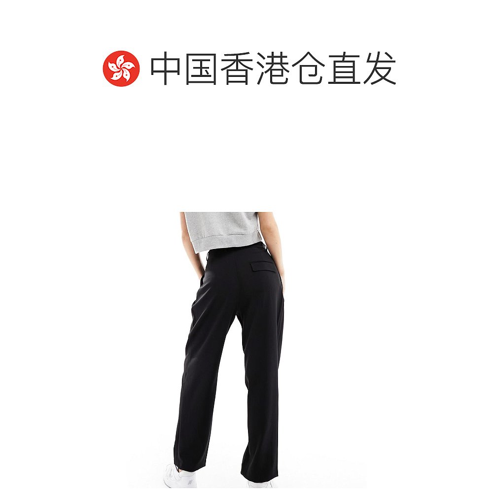 香港直邮潮奢 object女士Object grazer锥形及踝裤子(黑色)-图1
