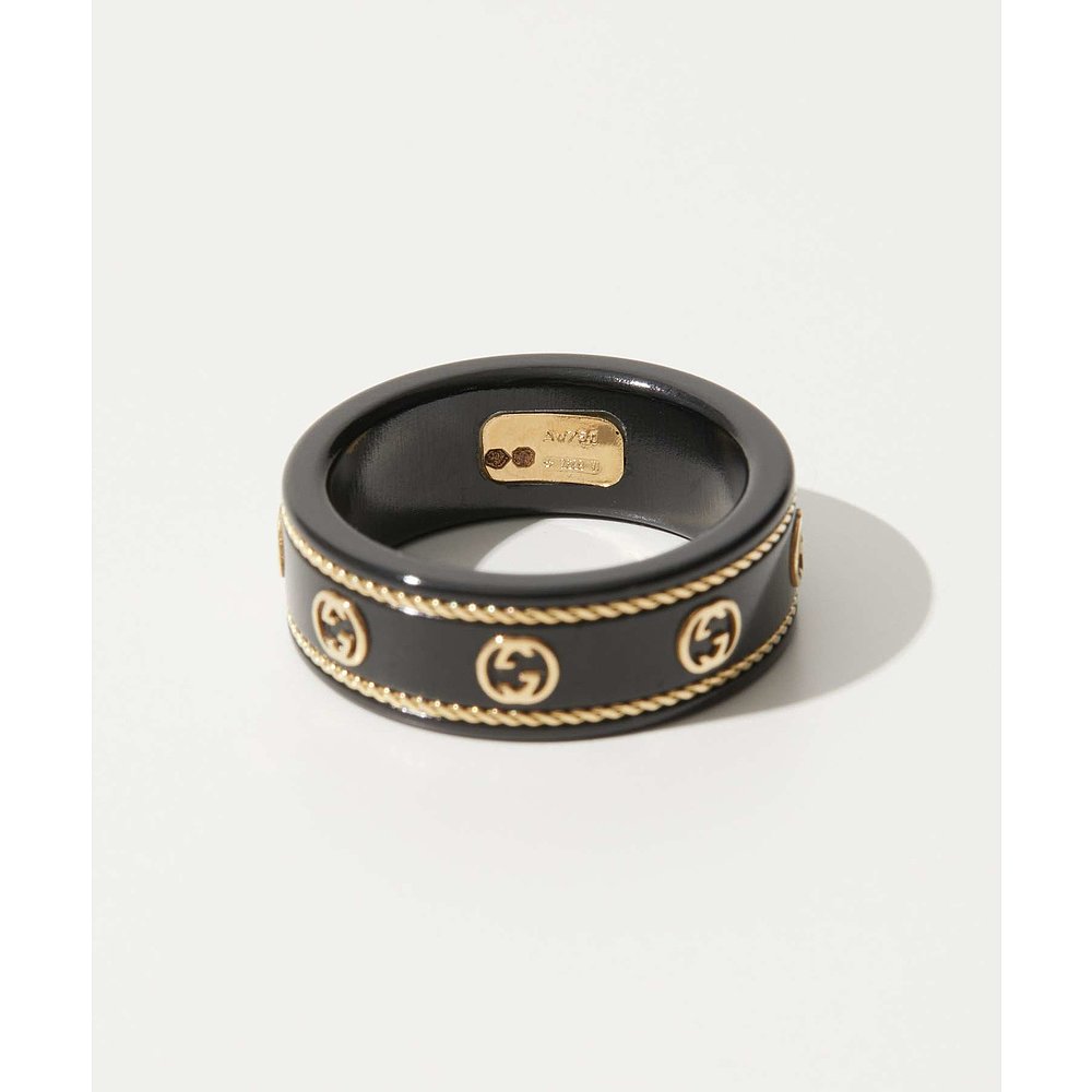 グッチ GUCCI 606826 I0H11 リング ICON RING IN YELLOW GOLD AN - 图2