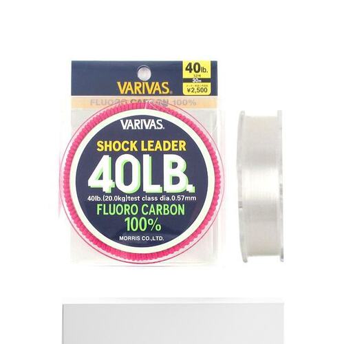日本直邮Varivas Shock Leader 氟碳 30m 40lb 自然色 - 图3