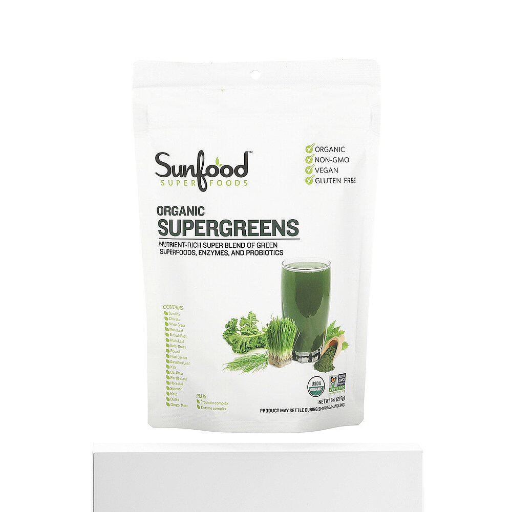 香港直发iherb sunfood螺旋藻227 天猫国际全球探物其它植物提取物