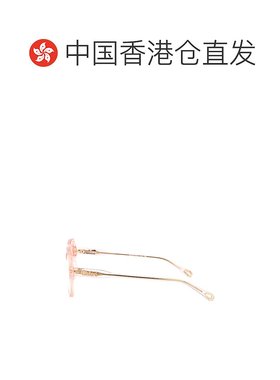 香港直邮CHLOÉ 女士眼镜 CH0277OA003 SS2025 白色 徽标平光镜