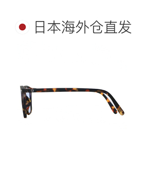 日本直邮IZIPIZI #E SUN 太阳镜 威灵顿框 玳瑁纹 浅蓝色镜片 防