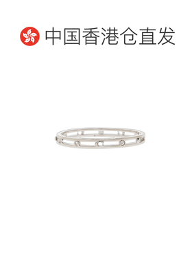 香港直邮COACH 女士手链手镯 37506208030 SS2026 银色 标志手链