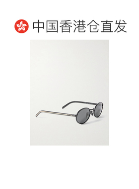 1h可退 香港直邮Prada 普拉达 女士 椭圆框金属太阳眼镜 0PRB56SA