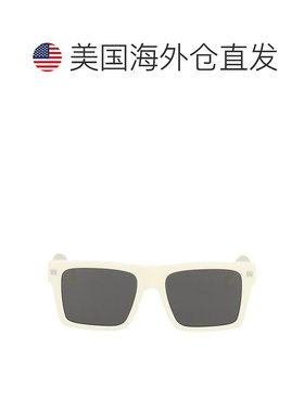 自营 off-white米白色中性白色太阳镜-白色 美国奥莱直发