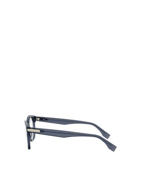 FENDI 男士眼镜 FE50097I090 AW2024 灰色 方形框平光镜