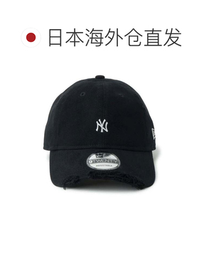日本直邮NEW ERA 纽约洋基队MLB破损风9TWENTY棒球帽 黑色
