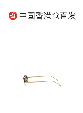 香港直邮FENDI 女士眼镜 FE4075US30L AW2025 黄色