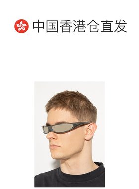 香港直邮BALENCIAGA 男士眼镜 812599T00071498 CO 灰色 刀锋方框