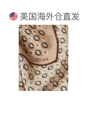 香港直邮zegna杰尼亚男士丝巾方巾 【付后1h可退】围巾