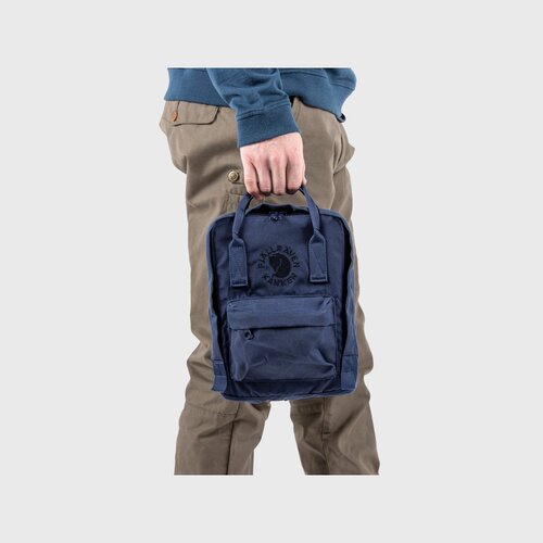 自营欧洲直邮Fjallraven北极狐 Re-Kånken女士再生聚酯纤维迷你双 - 图0