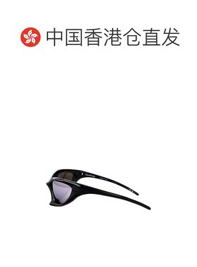 香港直邮BALENCIAGA 女士眼镜 BB0352S007 SS2025 灰色 几何太阳