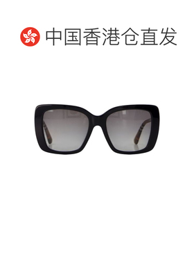 香港直邮Burberry 巴宝莉 女士 0BE4456 醋纤黑色太阳眼镜 0BE445