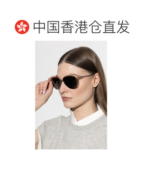 香港直邮DIESEL 男士太阳镜 0DL1003010487 SS2026 金色 Sunglass