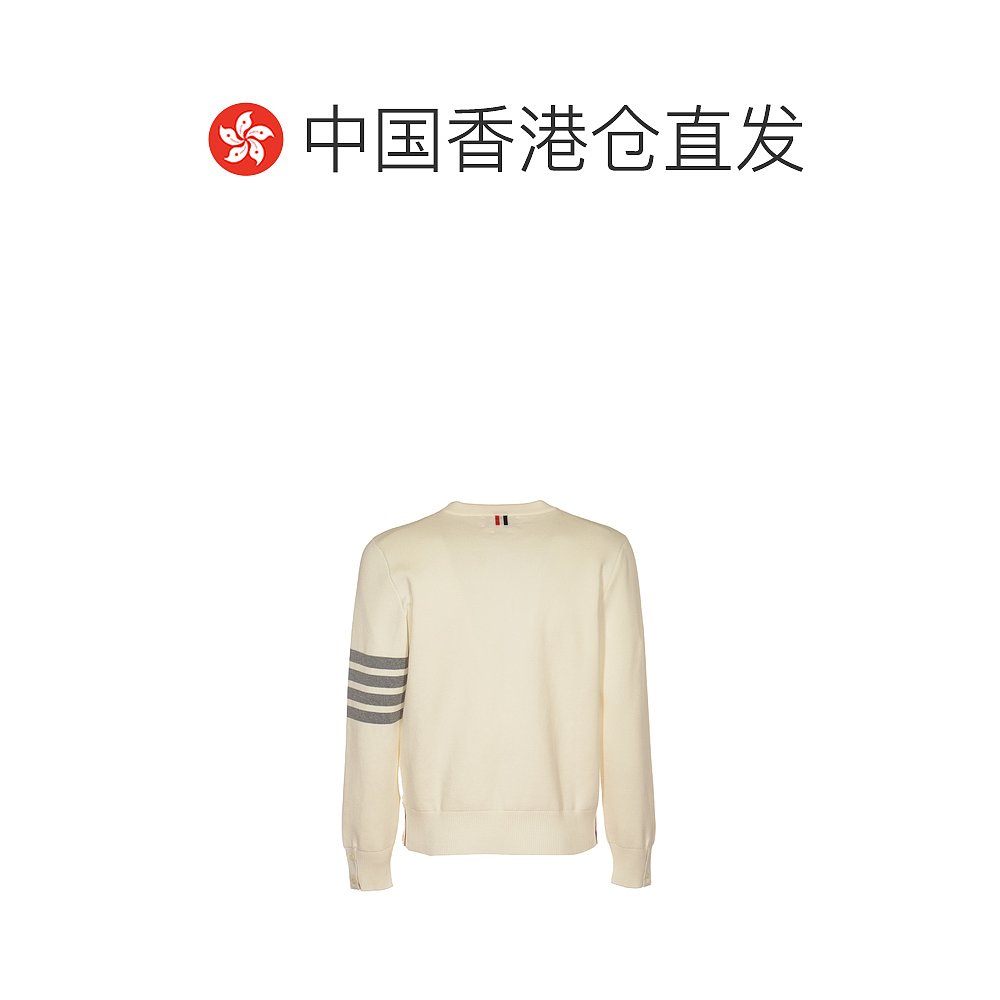 香港直邮THOM BROWNE 男士针织毛衣 MKA202A00219100 - 图1