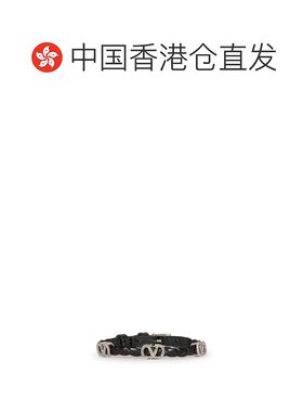 香港直邮VALENTINO 女士手链手镯 WJ0X71UDN32U SS2025 黑色 徽标