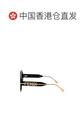 香港直邮FENDI 女士眼镜 FE40065I01B AW2025 黑色 FENDI Sunglas
