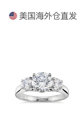 自营 diana m.18K白金钻石戒指-白色 美国奥莱直发