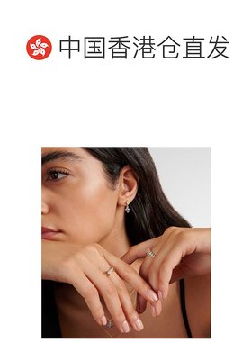 香港直邮stone and strand 女士 系带14kt金钻石戒指