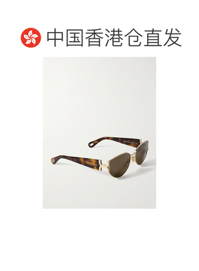 1h可退 香港直邮潮奢 Chloe 蔻依 女士 徽标太阳镜 CH0260S