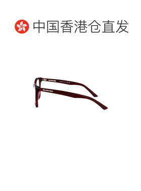 香港直邮BALENCIAGA 女士眼镜 BB0405O004 SS2025 红色 全框平光