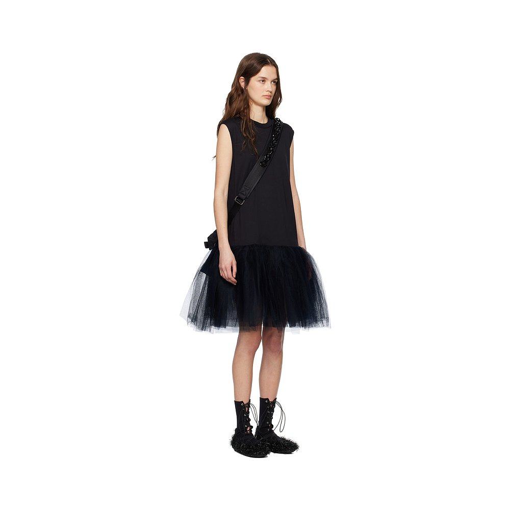 1h可退 香港直邮潮奢 Simone Rocha 蒙娜 罗莎 女士 黑色 Relaxed - 图0