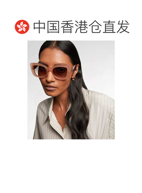 1h可退 香港直邮Celine 思琳 女士 3 圆点猫眼太阳眼镜 pink粉色