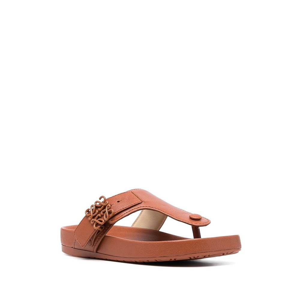 1h可退 LOEWE 女士拖鞋 L814465X59SANDAL352530 SS2023 - 图2
