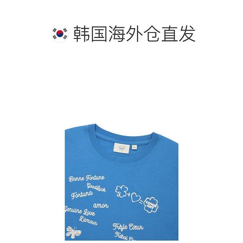 韩国直邮COVERNAT WOMAN 女士女装T恤CO2402ST83BL - 图1