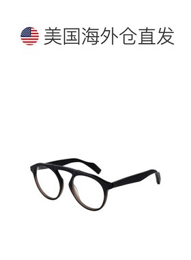 自营Yohji Yamamoto男式光学镜框-黑色 美国奥莱直发